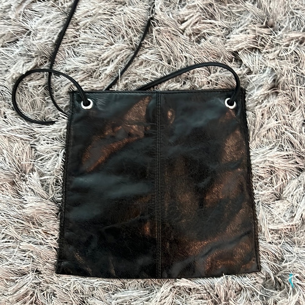 HOBO Crossbody Black Leather